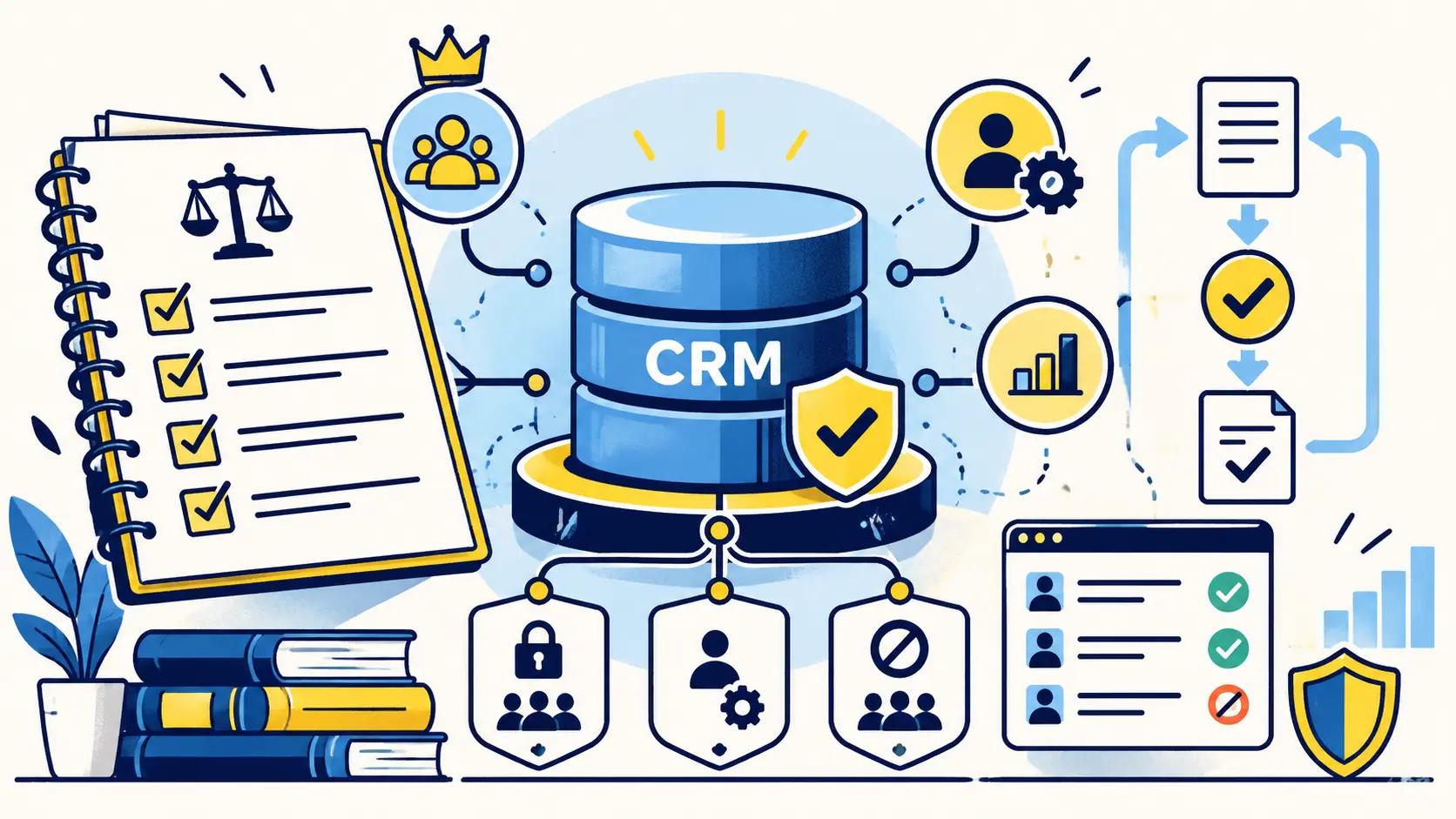 CRM Data Governance: The Rules, Owners, and Controls That Keep CRM Data Trustworthy illustration