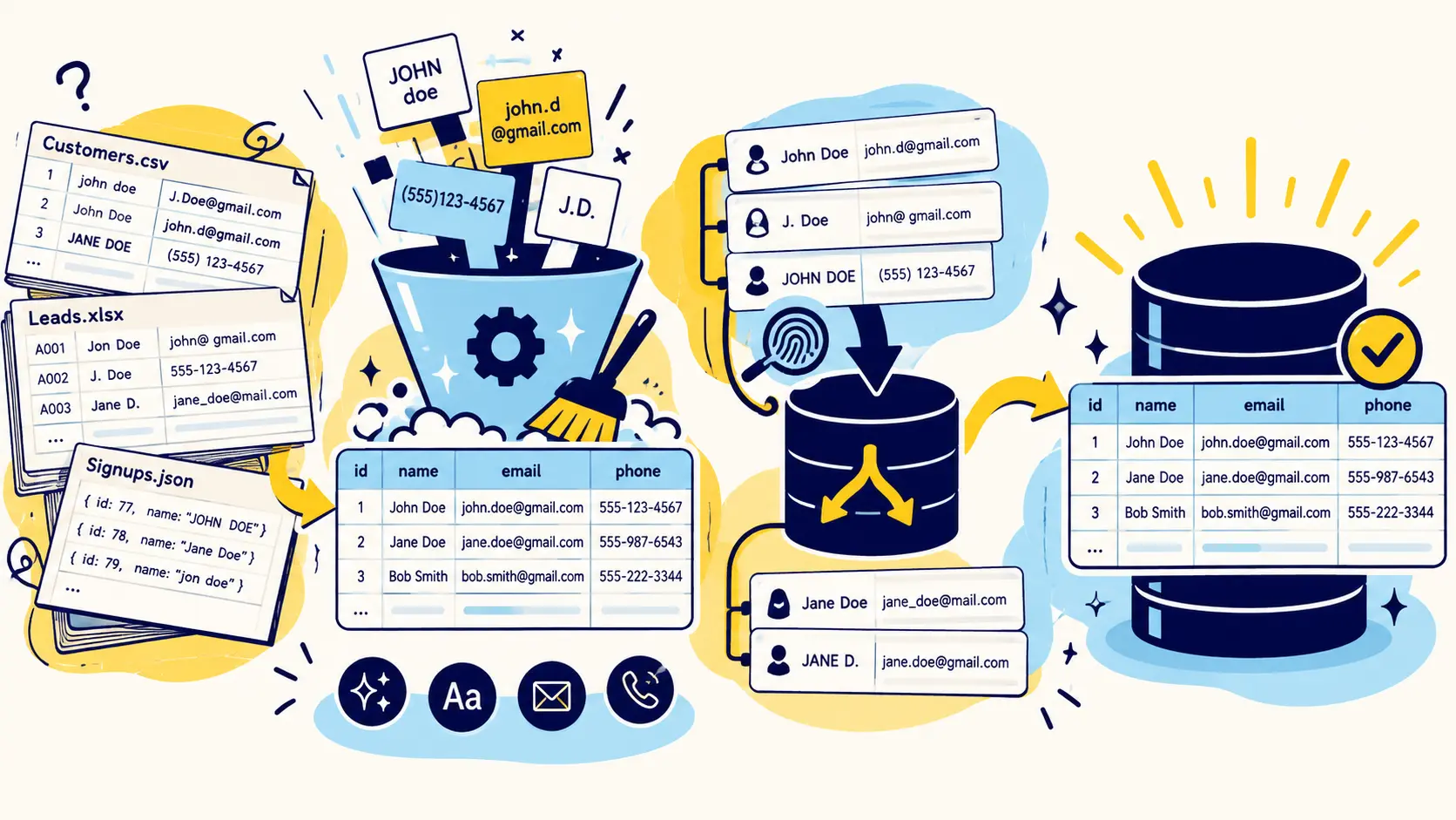 Data Cleansing and Deduplication: How They Work Together illustration