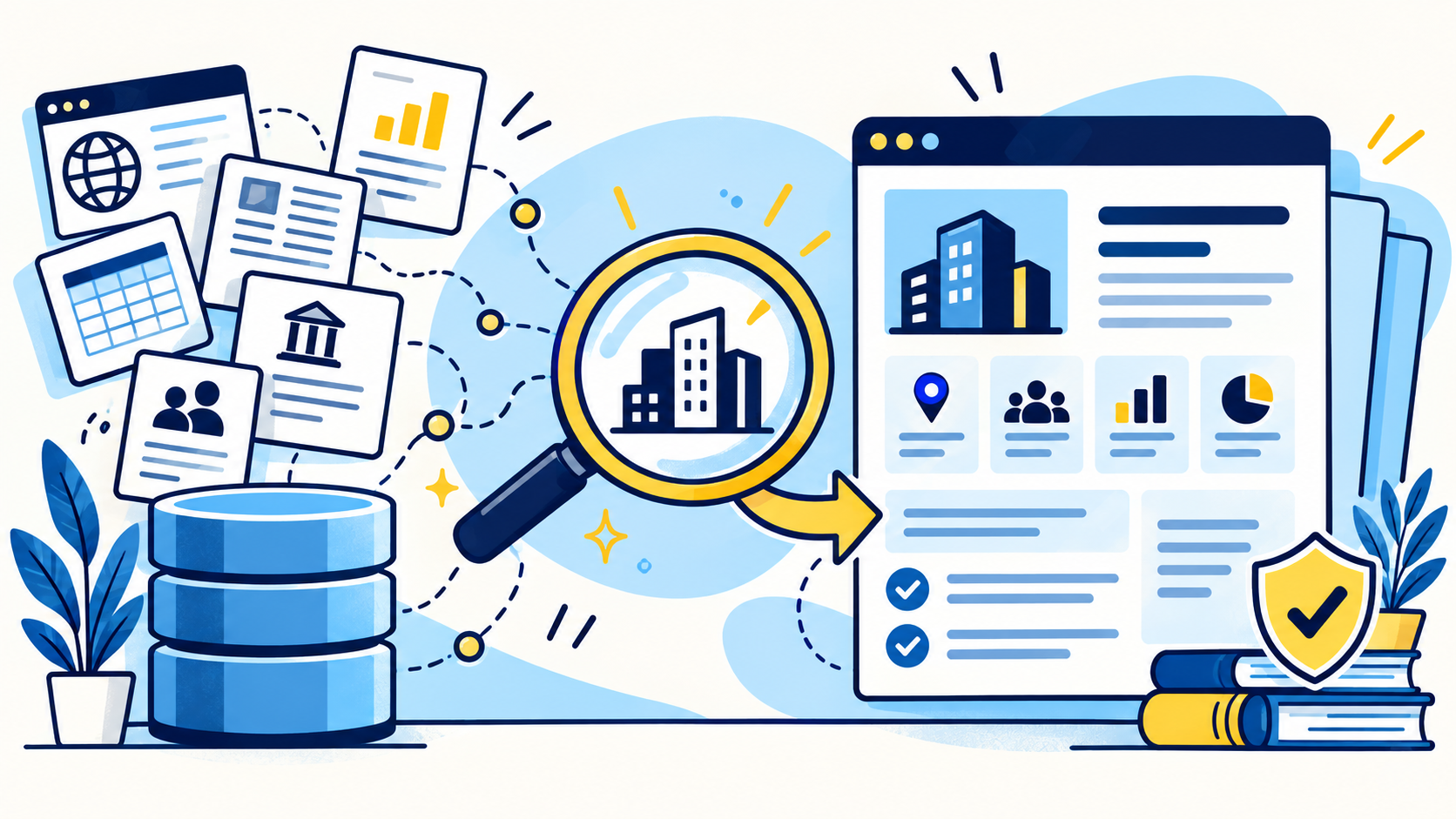 Company Research: How to Find Reliable Business Information Without Wasting Hours illustration