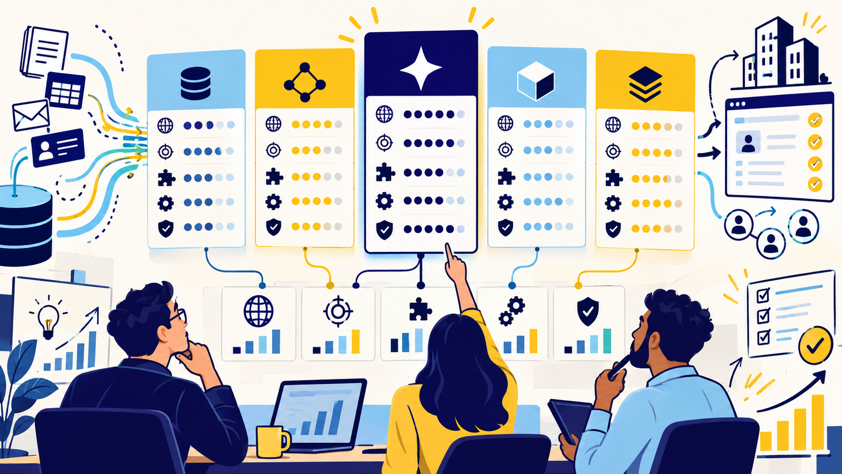 Best Data Enrichment Tools for B2B Teams illustration