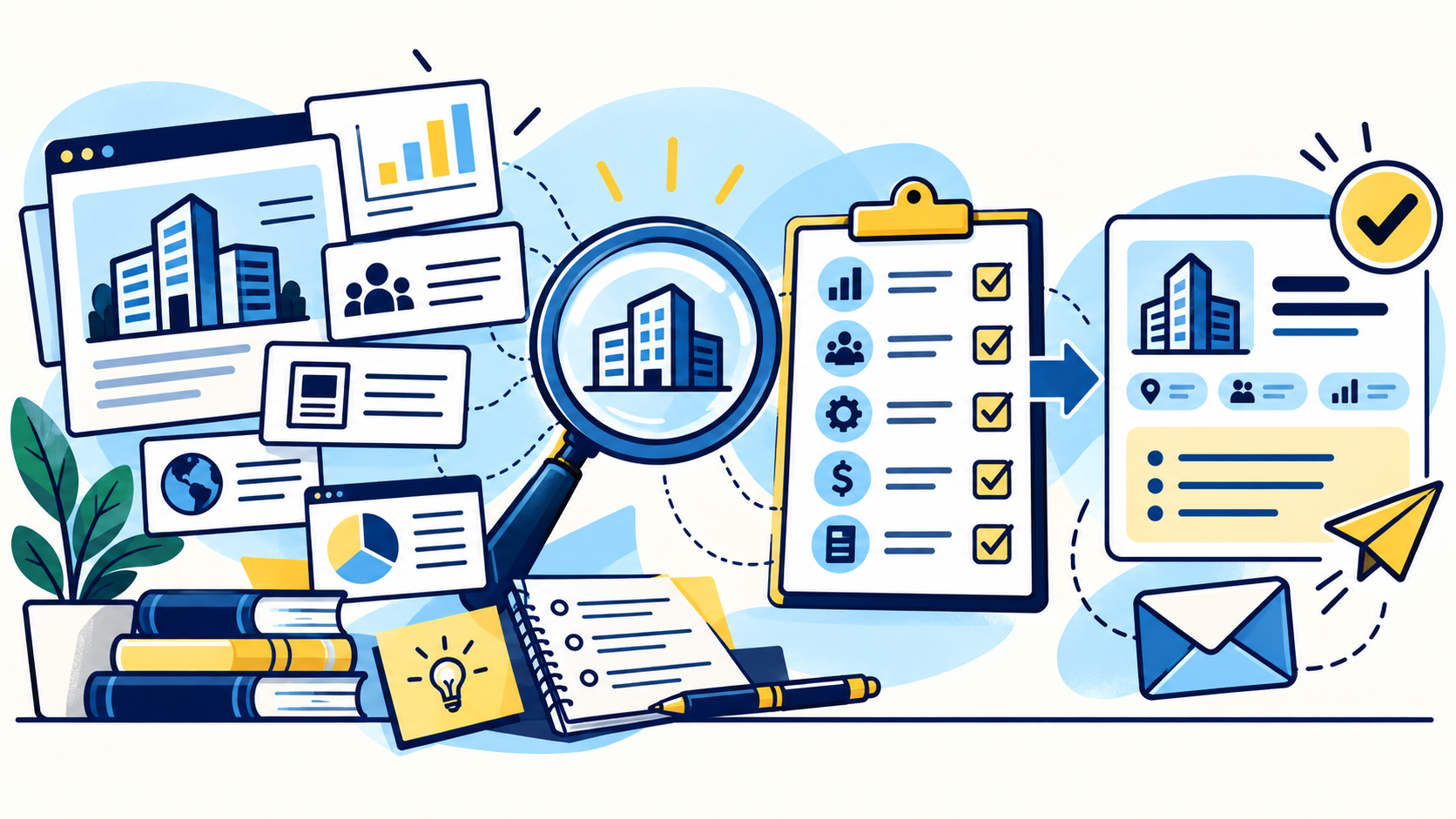 Company Research Before Outreach: What to Learn Before You Contact an Account illustration